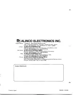 Preview for 50 page of Alinco DJ-480C Service Manual