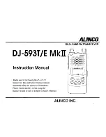 Alinco DJ-593E MK II Instruction Manual preview