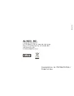 Alinco DJ-A11 Instruction Manual preview