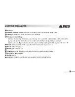 Preview for 28 page of Alinco DJ-A11 Instruction Manual