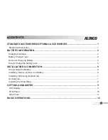 Preview for 12 page of Alinco DJ-A446 Instruction Manual