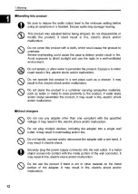 Preview for 12 page of Alinco DJ-G29T Instruction Manual