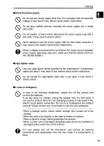 Preview for 13 page of Alinco DJ-G29T Instruction Manual