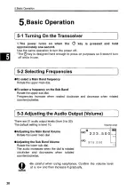 Preview for 30 page of Alinco DJ-G29T Instruction Manual