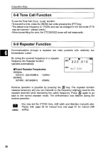 Preview for 38 page of Alinco DJ-G29T Instruction Manual