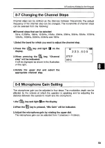 Preview for 59 page of Alinco DJ-G29T Instruction Manual