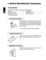 Preview for 5 page of Alinco DJ-G5T/E Instruction Manual