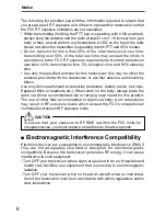 Preview for 6 page of Alinco DJ-MD5 User Manual