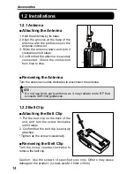 Preview for 14 page of Alinco DJ-MD5 User Manual