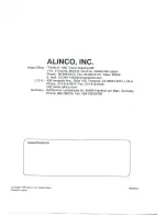 Предварительный просмотр 50 страницы Alinco DJ-S11E Service Manual