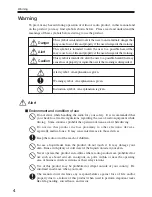 Preview for 4 page of Alinco DJ-V17E Instruction Manual