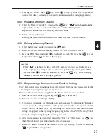 Preview for 27 page of Alinco DJ-V17E Instruction Manual