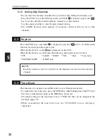 Preview for 32 page of Alinco DJ-V17E Instruction Manual