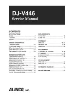 Alinco DJ-V446 Service Manual предпросмотр