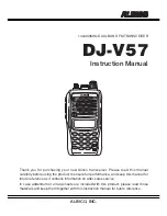 Alinco DJ-V57 Instruction Manual preview