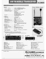 Preview for 2 page of Alinco DR-112E Specifications