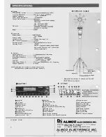 Предварительный просмотр 2 страницы Alinco DR-1200T Brochure & Specs