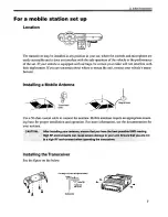 Предварительный просмотр 9 страницы Alinco DR-135E Instruction Manual