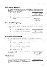 Предварительный просмотр 32 страницы Alinco DR-135EMkIII Instruction Manual