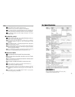 Предварительный просмотр 6 страницы Alinco DR-135T MkII Instruction Manual