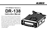 Предварительный просмотр 2 страницы Alinco DR-138 Instruction Manual