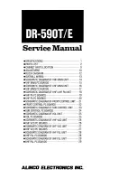 Alinco DR-590T/E Service Manual preview