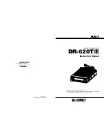 Alinco DR-620T/E Instruction Manual preview