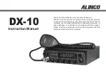 Alinco DX-10 Instruction Manual preview