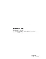 Preview for 36 page of Alinco DX-801 Instruction Manual