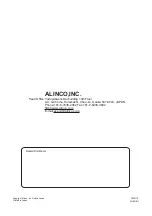 Preview for 66 page of Alinco DX-SR9 E Service Manual