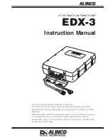 Alinco EDX-3 Instruction Manual preview