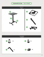 Предварительный просмотр 3 страницы Alinea Nano Tilt ALN-LTM-1L2S-M Series Assembly And Instructions