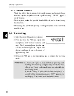 Preview for 22 page of Alinko DJ-S45 CQ Instruction Manual