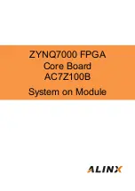 Alinx AC7Z100B User Manual preview