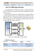 Preview for 30 page of Alinx ZYNQ7000 FPGA User Manual