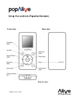 Предварительный просмотр 2 страницы Alive Popalive Quick Start Manual & User Manual