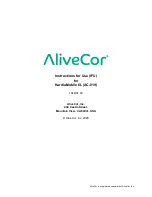 AliveCor KardiaMobile 6L Instructions For Use Manual preview