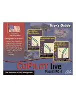 ALK CoPilot Live Pocket PC 4 User Manual preview