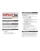 Preview for 2 page of ALK CoPilot Live Pocket PC 4 User Manual