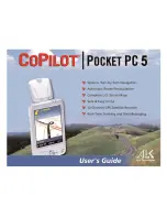 Preview for 1 page of ALK CoPilot Pocket PC 5 User Manual