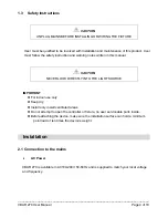 Preview for 5 page of Alkalite VBAR 270 User Manual