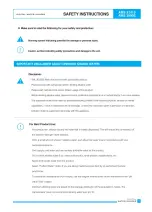 Preview for 3 page of Alkamedi AML 3000 Operation Manual