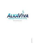 Предварительный просмотр 24 страницы AlkaViva Athena H2 Owner'S Manual