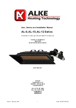 Preview for 1 page of Alke AL-10 Series User, Service And Installation Manual