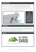 Preview for 4 page of All About Shade Ziptrak User Manual