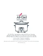 Предварительный просмотр 1 страницы all-clad 5Qt Owner'S Manual