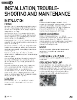 Preview for 8 page of All-Flo A025 Operation & Maintenance Manual