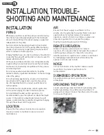 Preview for 9 page of All-Flo A100 Operation & Maintenance Manual