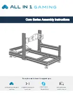 All In 1 Gaming Core Series Assembly Instructions Manual preview