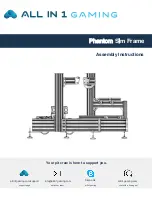 All In 1 Gaming Phantom Sim Frame Assembly Instructions Manual preview